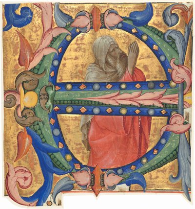 Betender Prophet von Lorenzo Monaco