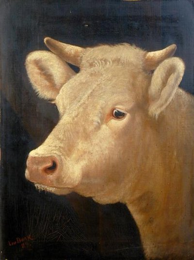 Kopf einer Kuh von Lou Burk