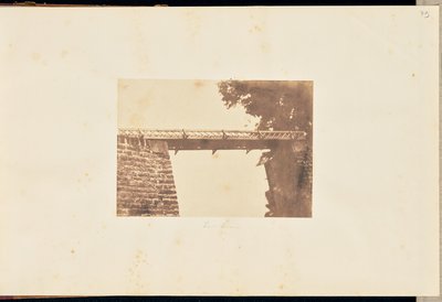 Pont Perain von Louis Alphonse Davanne