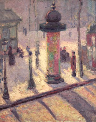 Kiosk am Boulevard Clichy, 1886-7 von Louis Anquetin