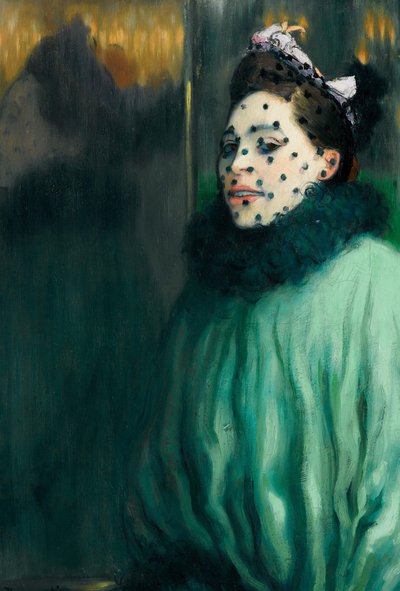 Frau mit Schleier Femme à la voilette von Louis Anquetin
