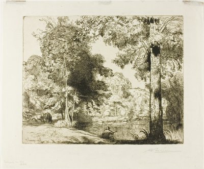 Die Ränder des Lebens von Louis Auguste Lepère