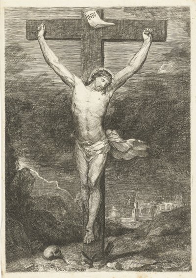 Christus am Kreuz von Louis Bernard Coclers