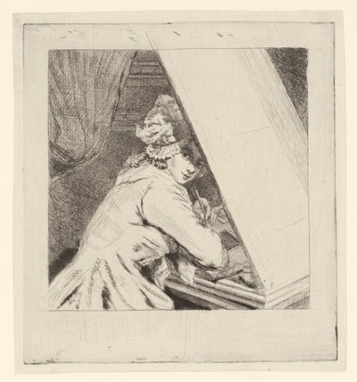 Porträt Marie-Lambertine Coclers von Louis Bernard Coclers