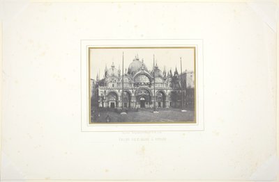 Eglise de St. Marc in Venedig von Louis Désiré Blanquart Evrard