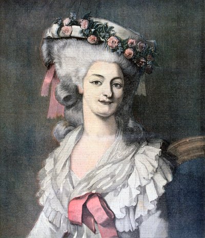 Marie-Louise, Prinzessin de Lamballe, 1892 von Louis Edouard Rioult