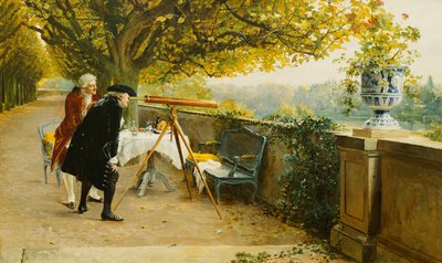 Die Voyeurs von Louis Emile Adan