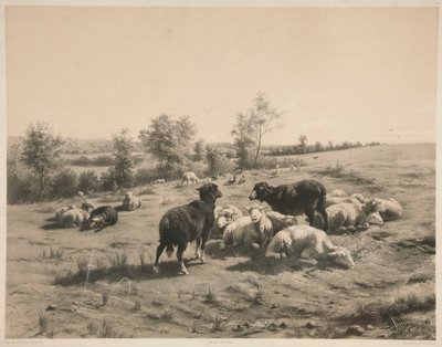 Die Schafe von Louis Emmanuel Soulange Teissier