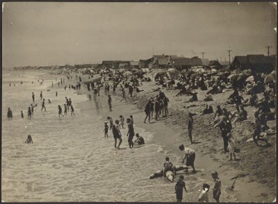 Strandszene von Louis Fleckenstein