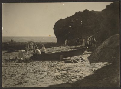 Strandszene von Louis Fleckenstein