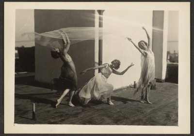 Tänzer auf dem Dach von Louis Fleckenstein