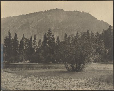 Landschaft mit Felsklippen von Louis Fleckenstein