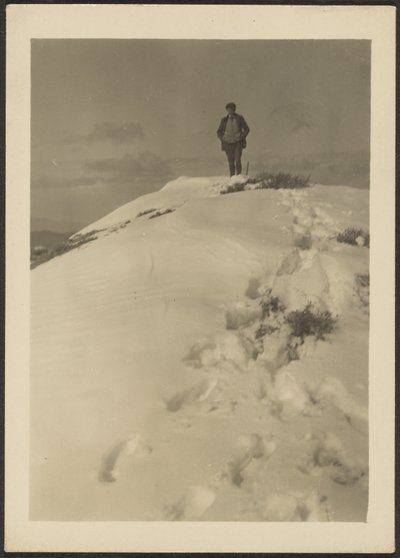 Louis Fleckenstein auf dem Telescope Peak von Louis Fleckenstein