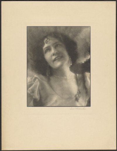 Porträt - F. B. von Louis Fleckenstein