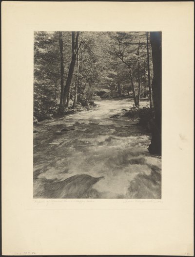 Stromschnellen des Merced River - Happy Isles von Louis Fleckenstein