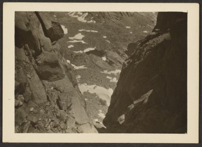 Tal-Landschaft von oben von Louis Fleckenstein