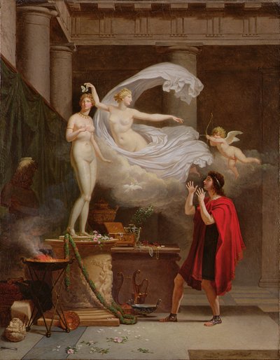 Pygmalion und Galatea von Louis Gauffier