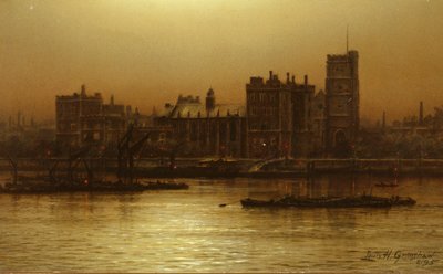 Lambeth Palace, London von Louis Grimshaw