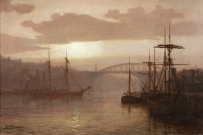 Sunderland Hafen, 1899 von Louis Grimshaw