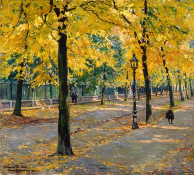 Avenue de Très Urde von Louis Gustave Cambier