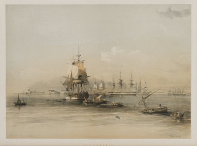 Ägypten und Nubien, Band III: Alexandria, 1848 von Louis Haghe