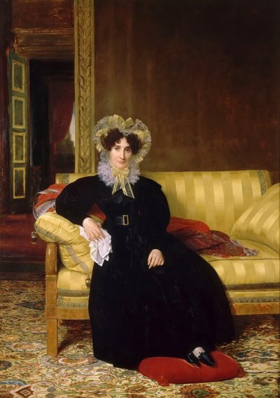 Madame Jean-Charles Clarmont, geborene Rosalie Favrin 1772-1858 von Louise Marie Jeanne Hersent