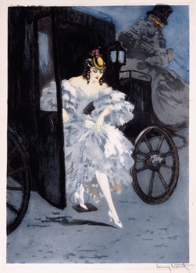 Ankunft, ca. 1941 von Louis Icart