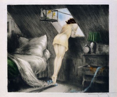 Dachzimmer von Louis Icart
