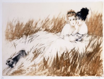 Erschrocken von Louis Icart
