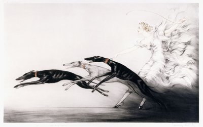 Geschwindigkeit II von Louis Icart