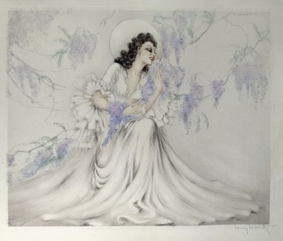 Blauregen von Louis Icart