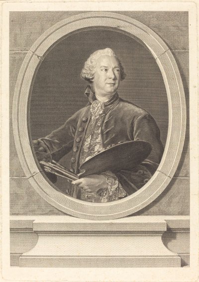 Louis Tocque von Louis Jacques Cathelin after Jean Marc Nattier