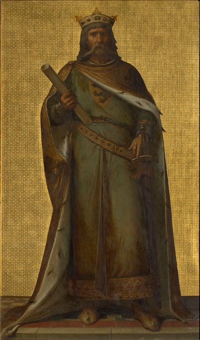 Philipp I. von Elsass, 1872-1877 von Louis Joseph Gallait
