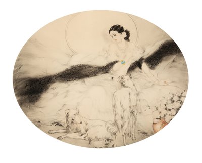 La Dame aux Camelias, 1927 von Louis Justin Laurent Icart