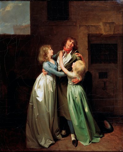 Ein trauriger Abschied, 1780er Jahre von Louis Leopold Boilly