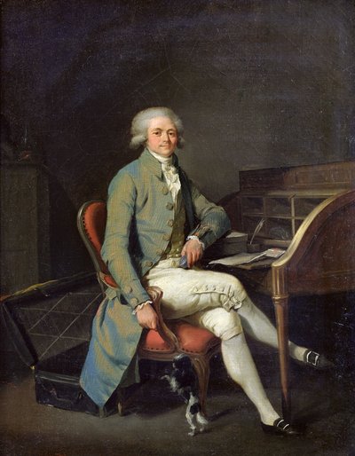 Maximilien de Robespierre (1758-94) von Louis Leopold Boilly