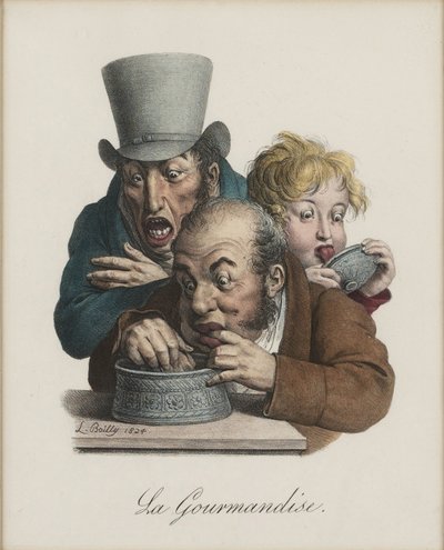 Die Völlerei von Louis Leopold Boilly