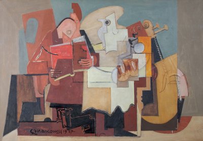 Der Leser, 1937 von Louis Marcoussis