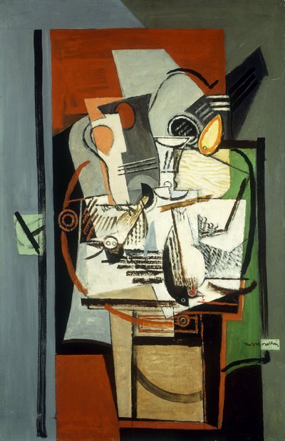 Stillleben, ca. 1930 von Louis Marcoussis