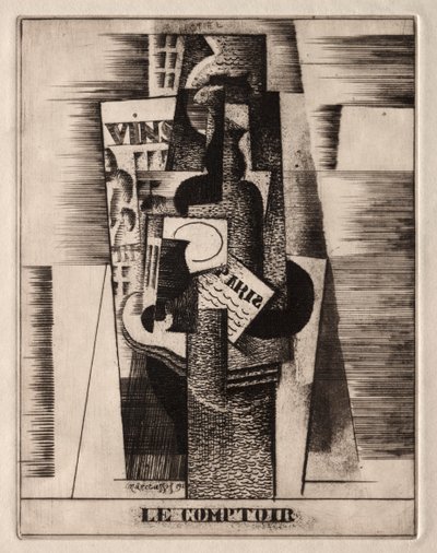 Die Bar von Louis Marcoussis