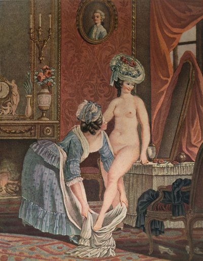 La Toilette, Baden, ca. 1765-1790, 1913 von Louis Marin Bonnet