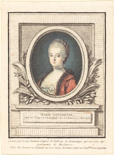 Marie-Antoinette, Dauphine von Louis Marin Bonnet