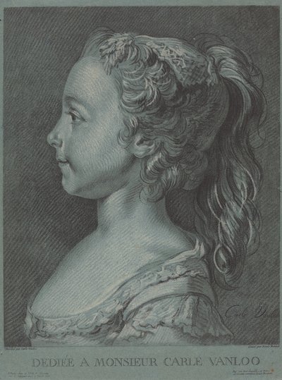 Marie-Rosalie Vanloo von Louis Marin Bonnet