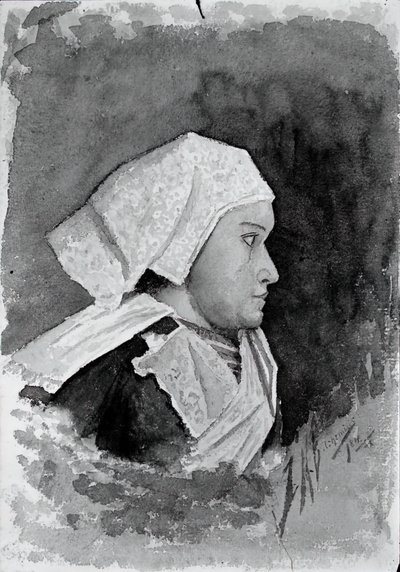 Bäuerin aus der Bretagne von Louis Michel Eilshemius