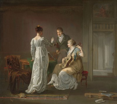 Die Musikstunde von Louis Moritz