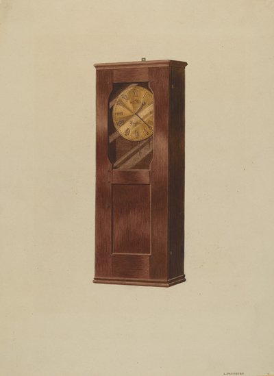 Regaluhr, ca. 1937 von Louis Plogsted