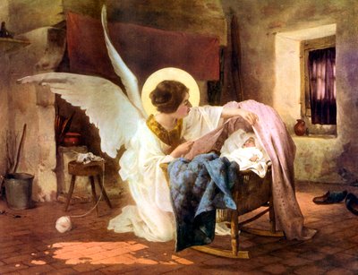 Der Schutzengel, 1926 von Louis Tessier