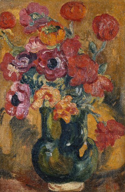 Blumenstrauß von Anemonen von Louis Valtat