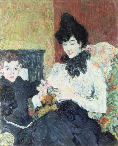 Madame Doubrere und ihr Sohn von Louis Valtat