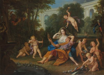 Rinaldo und Armida, 1704 von Louis de Boullogne
